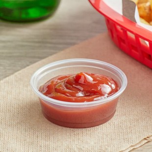 Choice 1.5 oz. Clear Plastic Souffle Cup / Portion Cup - 2,500/Case Choice 1.5 oz. Clear Plastic Souffle Cup / Portion Cup - 2,500/Case