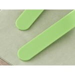 Choice Lime Green Heavy Weight Polypropylene Plastic Frozen Yogurt Spoon - 1,000/Case