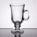 Libbey 8.5 oz. Irish Glass Coffee Mug - Sample