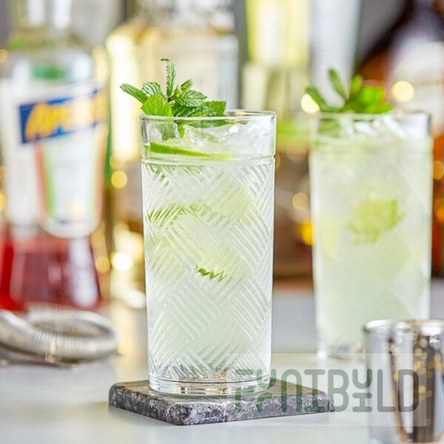 Acopa Zion 15 oz. Beverage Glass - Sample