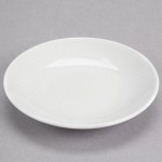 Reserve by Libbey 987659349 Silk 2.5 oz. Round Royal Rideau White Porcelain Dipping Dish - 36/Case