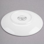 Reserve by Libbey 987659349 Silk 2.5 oz. Round Royal Rideau White Porcelain Dipping Dish - 36/Case