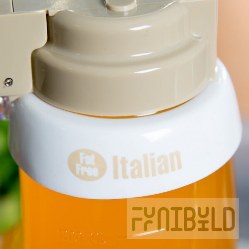 TableCraft CB16 Imprinted White Plastic 
