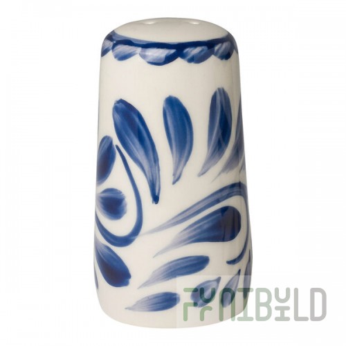 Anfora Blue Puebla from Steelite International Salt Shaker - 24/Case