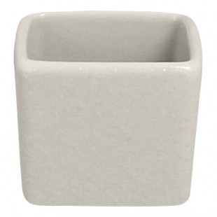 RAK Porcelain Neo Fusion 2.1 oz. Sand White Stackable Porcelain Ramekin - 12/Case