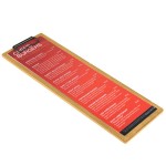 Menu Solutions WDCLIP-BD Country Oak 4 1/4 Menu Solutions WDCLIP-BD Country Oak 4 1/4