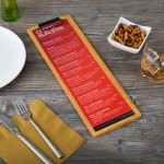 Menu Solutions WDCLIP-BD Country Oak 4 1/4 Menu Solutions WDCLIP-BD Country Oak 4 1/4