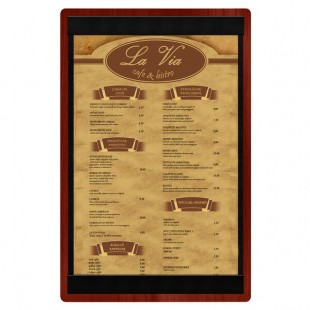 Menu Solutions WDSTR-A Mahogany 5 1/2 Menu Solutions WDSTR-A Mahogany 5 1/2