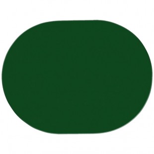 H. Risch, Inc. PLACEMATOVAL17X13GREEN 17