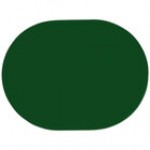 H. Risch, Inc. PLACEMATOVAL17X13GREEN 17