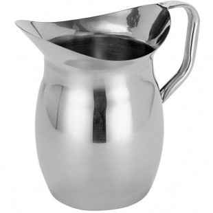 American Metalcraft 68 oz. Stainless Steel Bell Pitcher WP68 - 12/Case American Metalcraft 68 oz. Stainless Steel Bell Pitcher WP68 - 12/Case