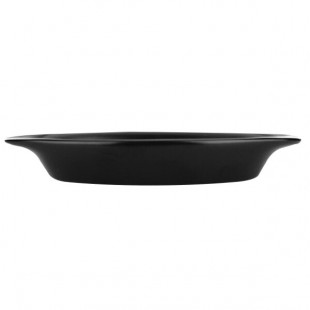 International Tableware 8 oz. Black Stoneware Rarebit - 12/Case