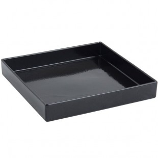 Bon Chef 9516S 48 oz. Black Sandstone Finish Cast Aluminum Straight Sided Square Bowl Bon Chef 9516S 48 oz. Black Sandstone Finish Cast Aluminum Straight Sided Square Bowl