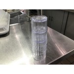 Carlisle 012007 Bistro 20 oz. Clear SAN Plastic Tumbler - 6/Pack