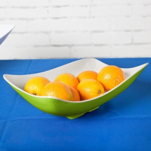 GET ML-219-KL Keywest 1.9 Qt. Keylime Flare Melamine Bowl - 3/Case