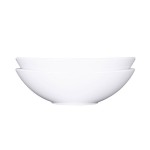 Elite Global Solutions M127 Moderne Display White 2.25 qt. Large Oblong Bowl