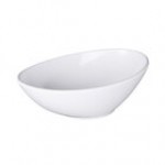 Elite Global Solutions M127 Moderne Display White 2.25 qt. Large Oblong Bowl