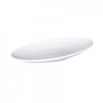 Elite Global Solutions M127 Moderne Display White 2.25 qt. Large Oblong Bowl