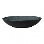 Creations Pompeii from Steelite International 4 Qt. Slate Melamine Round Shallow Bowl - 8/Case Creations Pompeii from Steelite International 4 Qt. Slate Melamine Round Shallow Bowl - 8/Case