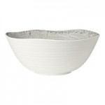 Creations Pompeii from Steelite International 4 Qt. Slate Melamine Round Shallow Bowl - 8/Case Creations Pompeii from Steelite International 4 Qt. Slate Melamine Round Shallow Bowl - 8/Case