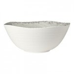 Creations Pompeii from Steelite International 4 Qt. Slate Melamine Round Shallow Bowl - 8/Case Creations Pompeii from Steelite International 4 Qt. Slate Melamine Round Shallow Bowl - 8/Case