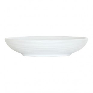 Cal-Mil Charlotte 30 oz. White Coupe Melamine Bowl - 6/Case