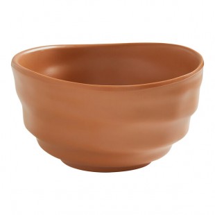 American Metalcraft Marra 10 oz. Terracotta Round Melamine Bowl American Metalcraft Marra 10 oz. Terracotta Round Melamine Bowl