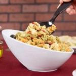 G.E.T. B-788 16 oz. White Slanted San Michele Catering Bowl