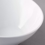 G.E.T. B-788 16 oz. White Slanted San Michele Catering Bowl