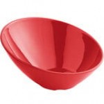 Acopa 20 oz. Blue Slanted Melamine Bowl