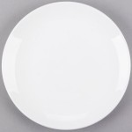 Libbey 840-423C Porcelana Coupe Plate 8 Libbey 840-423C Porcelana Coupe Plate 8