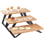 Cal-Mil 3374-4-60 Bamboo Stair-Step Riser - 24