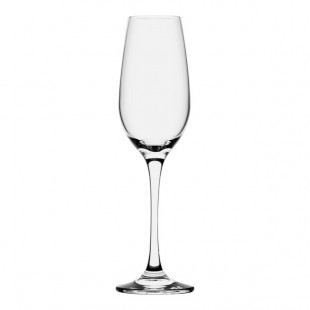 Pasabahce Amber from Steelite International 6.75 oz. Flute Glass - 24/Case