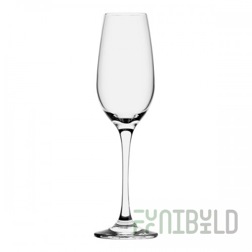 Pasabahce Amber from Steelite International 6.75 oz. Flute Glass - 24/Case