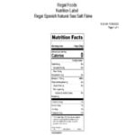 Regal Spanish Natural Sea Salt Flake - 1 lb. - 12/Case Regal Spanish Natural Sea Salt Flake - 1 lb. - 12/Case