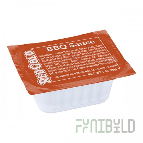 Red Gold Barbecue Sauce 1 oz. Cup - 250/Case