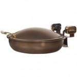 Spring USA Seasons 4 Qt. Round Merlot Stainless Steel Induction Chafer with Chrome Accents 2382-367/36 Spring USA Seasons 4 Qt. Round Merlot Stainless Steel Induction Chafer with Chrome Accents 2382-367/36