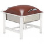 Bon Chef 20313-BURNTUMBER Powerline Burnt Umber 8 Qt. Square Induction Chafer
