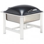 Bon Chef 20313-BURNTUMBER Powerline Burnt Umber 8 Qt. Square Induction Chafer