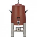 Bon Chef 20313-BURNTUMBER Powerline Burnt Umber 8 Qt. Square Induction Chafer