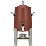 Bon Chef 20313-BURNTUMBER Powerline Burnt Umber 8 Qt. Square Induction Chafer
