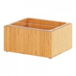 Cal-Mil 796-60 Bamboo Packet / Stirrer Organizer - 9 Cal-Mil 796-60 Bamboo Packet / Stirrer Organizer - 9