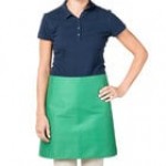 Intedge Ivory Poly-Cotton 4-Way Waist Apron - 38