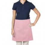 Intedge Ivory Poly-Cotton 4-Way Waist Apron - 38