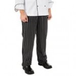 Mercer Culinary Millennia® Unisex Houndstooth Cook Pants M60030HT - S