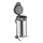Acopa 2.2 Liter Stainless Steel Lined Airpot with Push Button