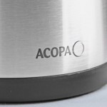 Acopa 2.2 Liter Stainless Steel Lined Airpot with Push Button