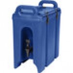 Cambro 100LCD401 Camtainer® 1.5 Gallon Slate Blue Insulated Beverage Dispenser Cambro 100LCD401 Camtainer® 1.5 Gallon Slate Blue Insulated Beverage Dispenser