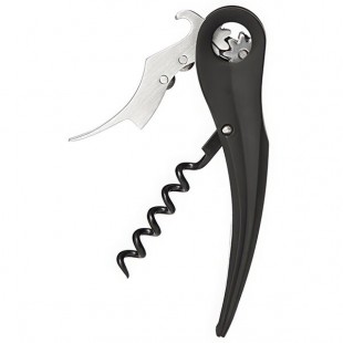 Franmara Gear Action Waiter's Corkscrew with Black Soft Touch Handle 3265