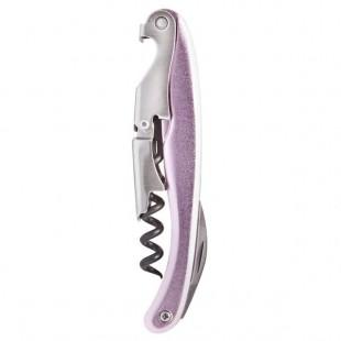Franmara 3275-33 Lisse Customizable Two-Step Waiter's Corkscrew with Metallic Pink Anodized Aluminum Handle